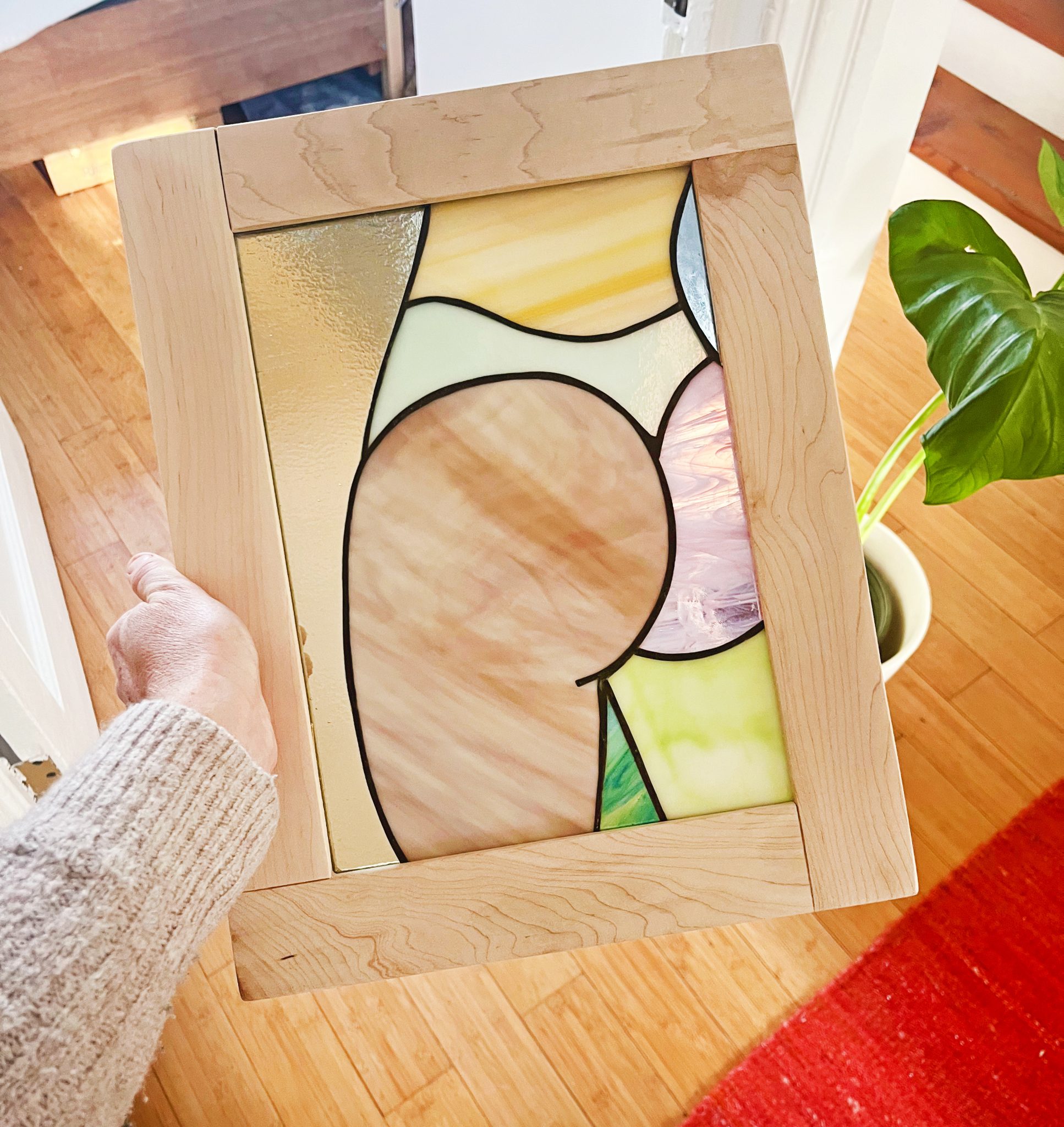 Stained Glass Butt Cheeks